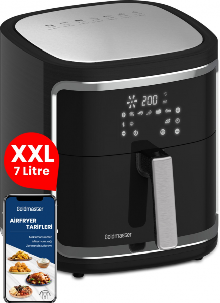Goldmaster Presta 7 L Air Fryer Fritöz