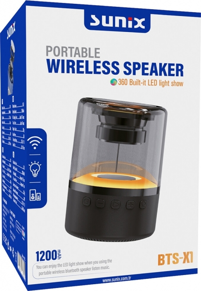 Sunix BTS-X1 Bluetooth Hoparlör