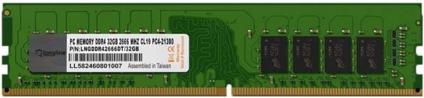 Longline LNGDDR42666DT/32GB 32 GB 2666 MT