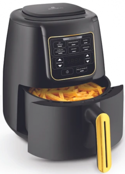 Karaca Air Pro Cook 3 in 1 XL Air Fryer Fritöz (Siyah / Gold)