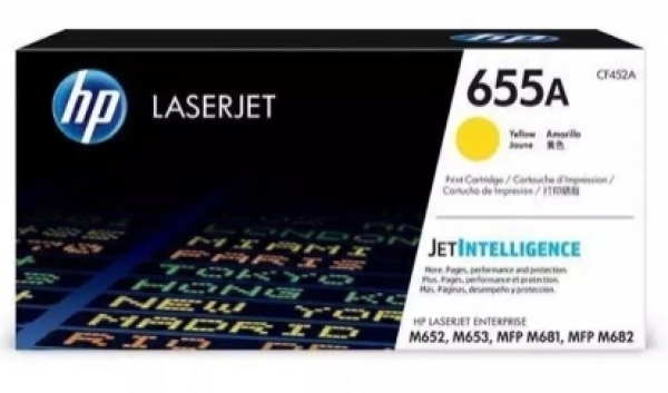 HP 655A Toner (Sarı)