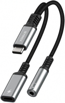 Syrox DT40T-TA Type-C to Type-C 3.5mm Dönüştürücü