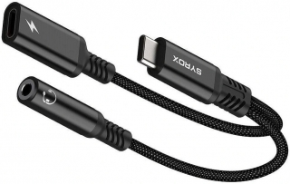 Syrox DT40T-TA Type-C to Type-C 3.5mm Dönüştürücü