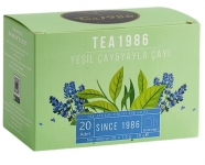 Tea1986 Yeşil Çay Bardak Poşet 20 Adet resim
