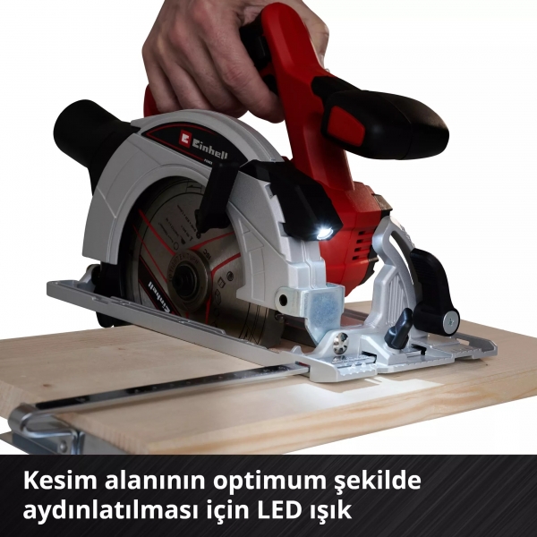 Einhell TE-CS 18/165-1 Li (2X4.0Ah) Daire Testere