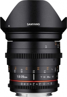 Samyang 20mm T1.9 ED AS UMC