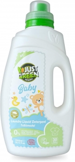 Just Green Organic Baby Sıvı Çamaşır Deterjanı 30 Yıkama