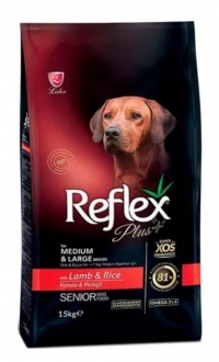 Reflex Plus Senior +7 Kuzulu 15 kg Köpek Maması