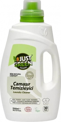 Just Green Organic Bitkisel Çamaşır Deterjanı 30 Yıkama resim