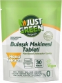 Just Green Organic Hepsi 1 Arada Tablet Bulaşık Makinesi Deterjanı 30 Yıkama resim