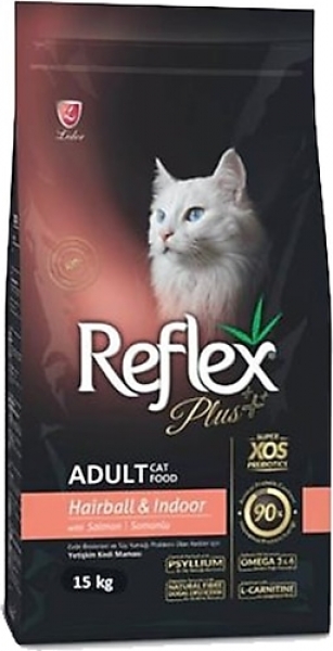 Reflex Somonlu Hairball Yetişkin 15 kg Kedi Maması