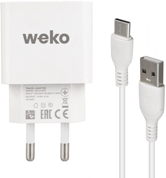 Weko WK-21435 Şarj Aleti (USB Type-C)
