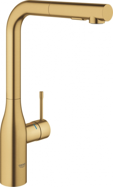 Grohe Essence 30504GN0 Eviye Bataryası (Altın)