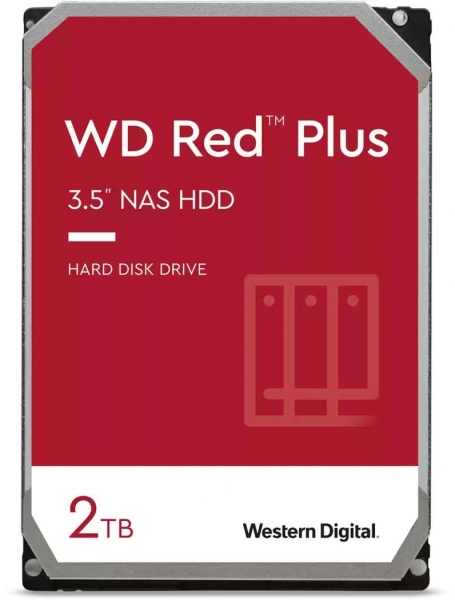 WD Red Plus HDD (2 TB)