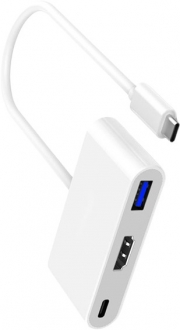 Hytech HY-USBC20 Type-C to HDMI USB 3.0 PD Dönüştürücü