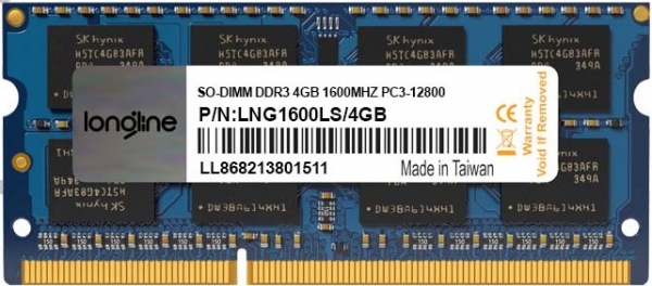 Longline LNGDDR3L1600NB/4GB 4 GB 1600 MT