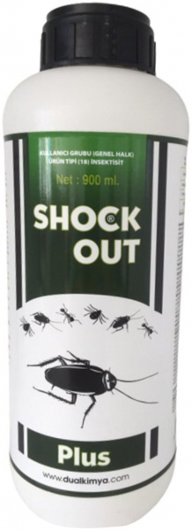 Shock Out Plus 900 ml Haşere İlacı