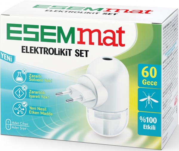 Esemmat Elektrolikit 60 Gece Haşere İlacı