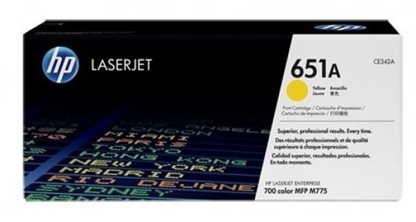 HP 651A Toner (Sarı)