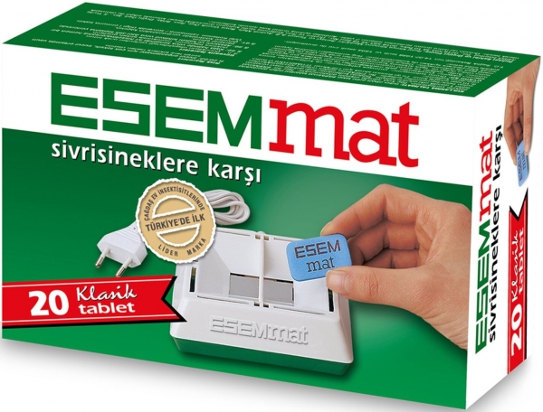 Esemmat Sivrisinek Kovucu Tablet Haşere İlacı