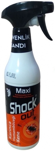 Shock Out Maxi Haşere İlacı