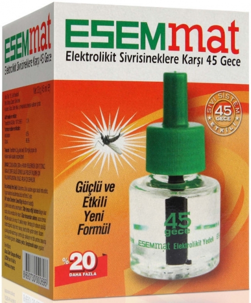Esemmat Elektrolikit 45 Gece Haşere İlacı