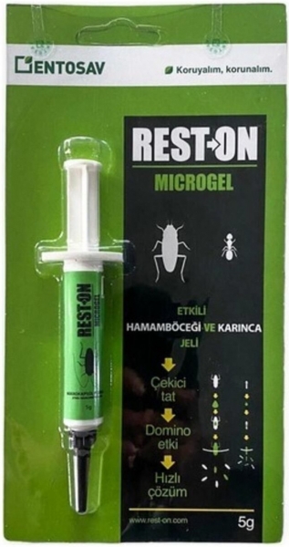 Entosav Rest-On Microgel Hamam Böceği Jeli 5 gr Haşere İlacı