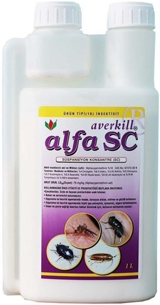 Farmatek Averkill Alfa SC 1 lt Haşere İlacı