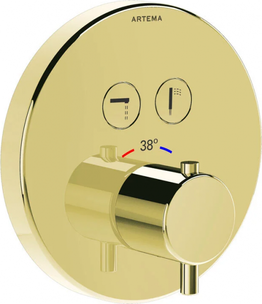 Artema AquaControl AquaHeat A4271823 Banyo Bataryası (Altın)