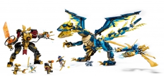 LEGO Ninjago 71796 Elemental Dragon vs The Empress Mech