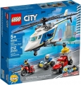 LEGO City 60243 Police Helicopter Chase resim