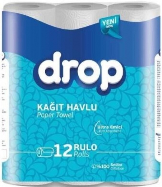 Drop Kağıt Havlu 12 Rulo