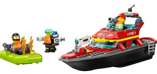 LEGO City 60373 Fire Rescue Boat