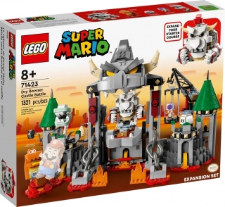 LEGO Super Mario 71423 Dry Bowser Castle Battle Expansion Set