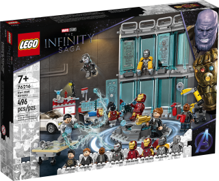 LEGO Marvel 76216 Iron Man Armoury