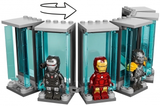 LEGO Marvel 76216 Iron Man Armoury