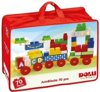 Dolu 5028 Çantalı Mega Blok 70 Parça