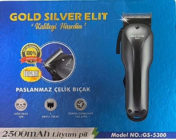 Gold Silver Elit GS-5300 Saç Kesme Makinesi