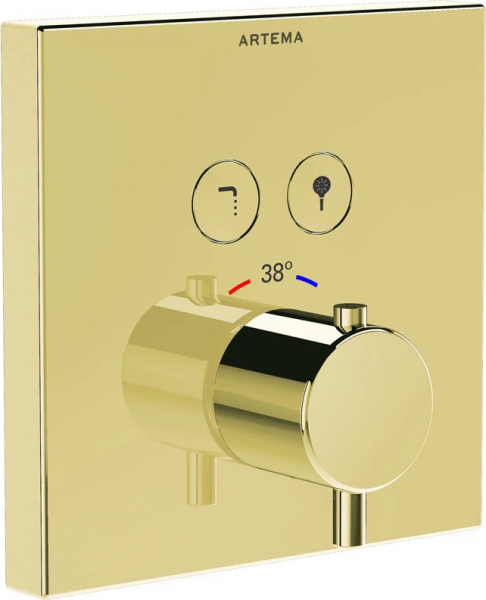 Artema AquaControl AquaHeat A4274623 Banyo Bataryası (Altın)