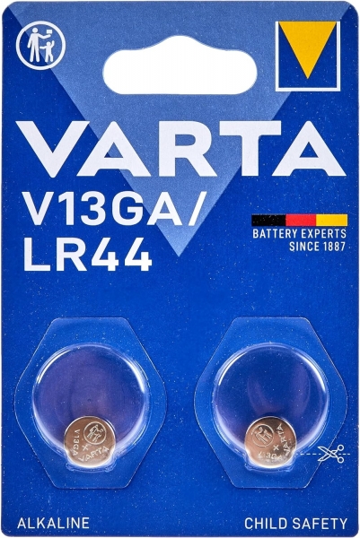 Varta V13GA LR44 2'li Düğme Pil