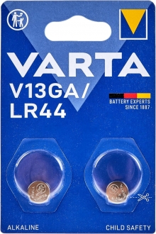 Varta V13GA LR44 2'li Düğme Pil