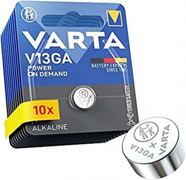 Varta V13GA LR44 10'lu Düğme Pil
