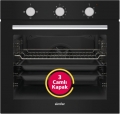 Simfer 8205 Siyah Ankastre Fırın