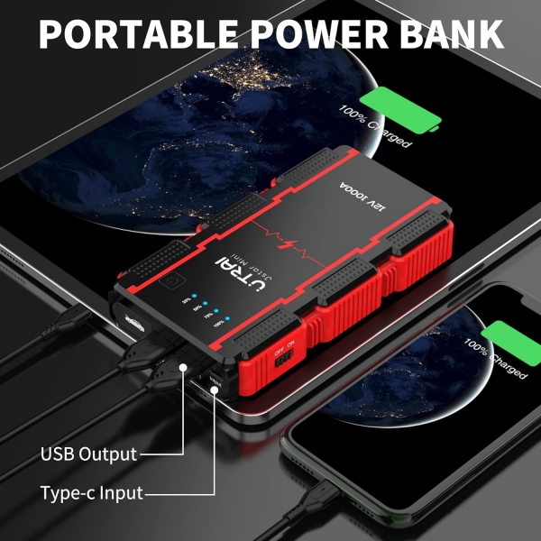 Utrai Jstar Mini 13000 mAh Akü Şarj Cihazı