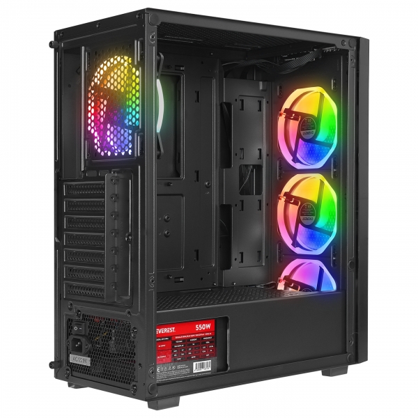 Everest Mega V2 Mesh 550W Bilgisayar Kasası