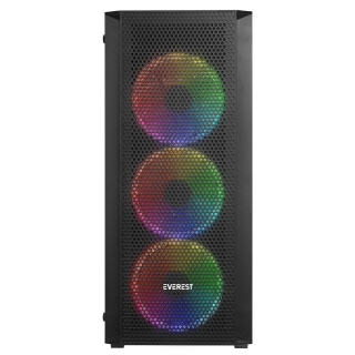 Everest Mega V2 Mesh 550W Bilgisayar Kasası