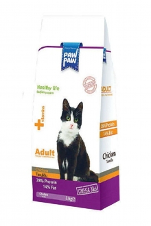 Paw Paw Tavuklu Yetişkin 1 kg Kedi Maması