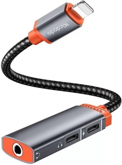 Mcdodo CA-0950 Lightning to Lightning 3.5mm Jack Dönüştürücü