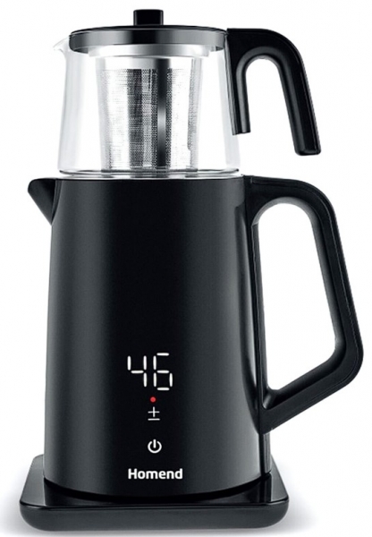 Homend Royaltea Cooltouch 1795H Çay Makinesi (Siyah / Cam)