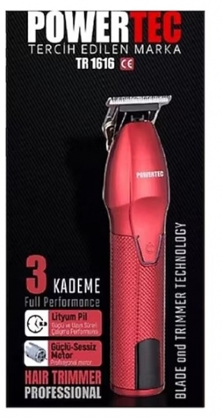 Powertec TR-1616 Sakal Kesme Makinesi